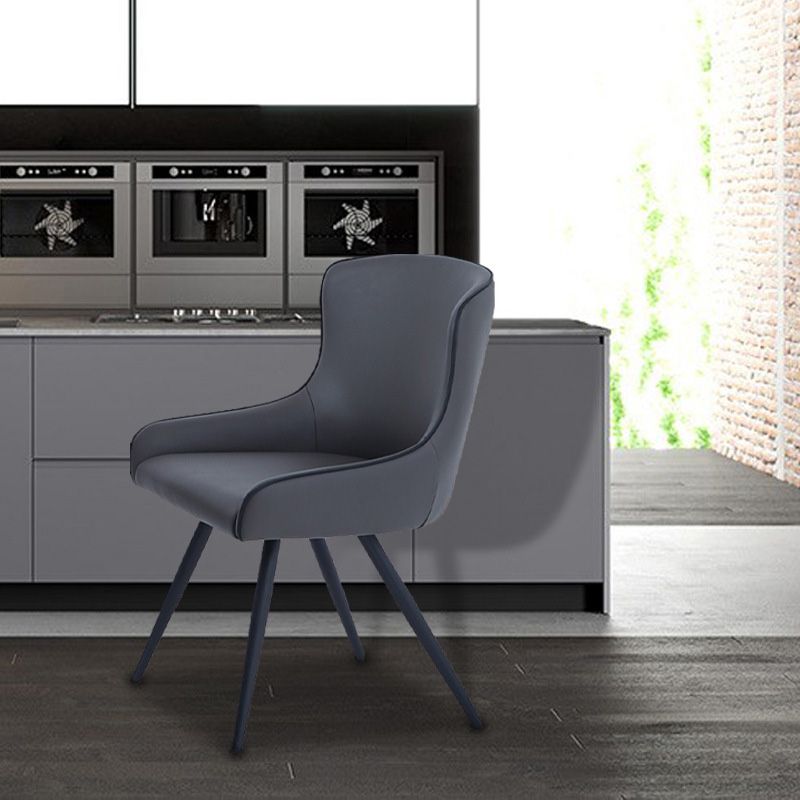 Contemporary Arm Chair Wingback Dining Room Chair for Indoor