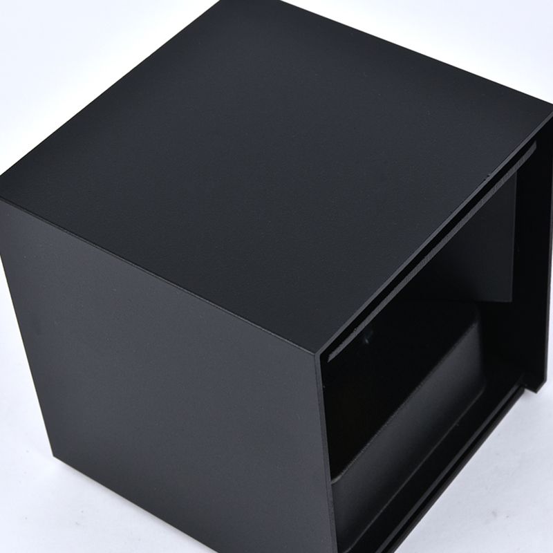 Metal Sconce Light Fixtures Black/White Wall Mounted Lights for Outdoor