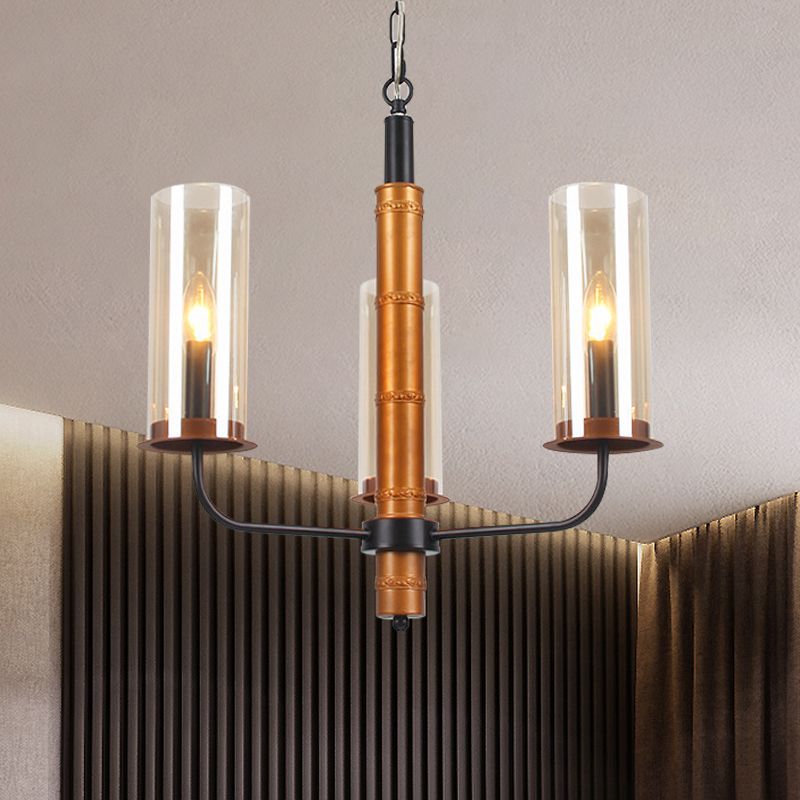 Lampadella tubolare di vetro grigio illuminazione modernista 3/5/6 luci soggiorno kit lampada a sospensione in oro e nero