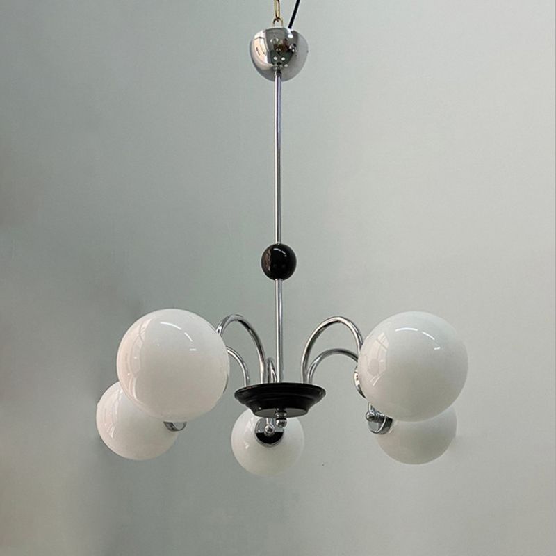 Moderner künstlerischer Anhänger Light Glass Globe Kronleuchter für Wohnzimmer