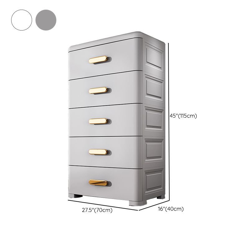 Bedroom Storage Cabinet Modern Plastic Drawers Wardrobe Cabinet