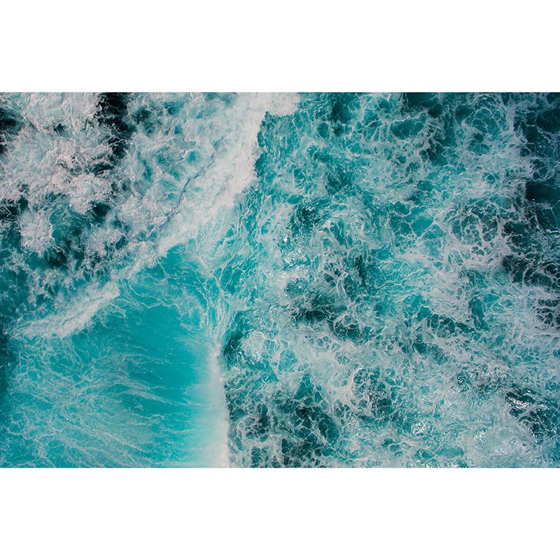 Ocean Mildew Resistant Mural Wallpaper Sleeping Room Wall Mural