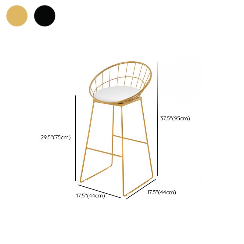 Modern Bar Table Set 1/3 Pieces Faux Marble Counter Table with Upholstered Stools