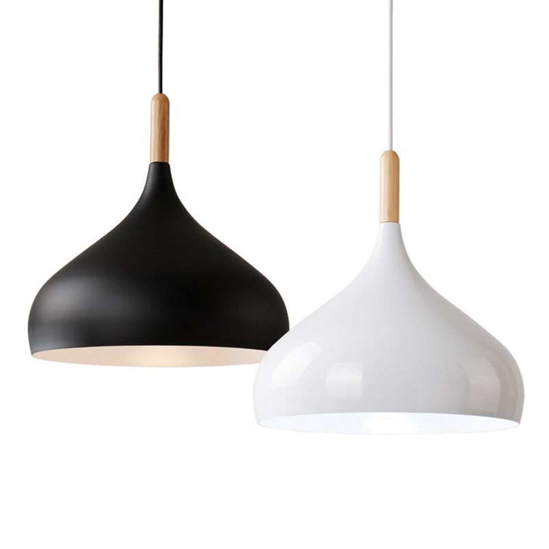 1 lumière en larme de larme suspendue