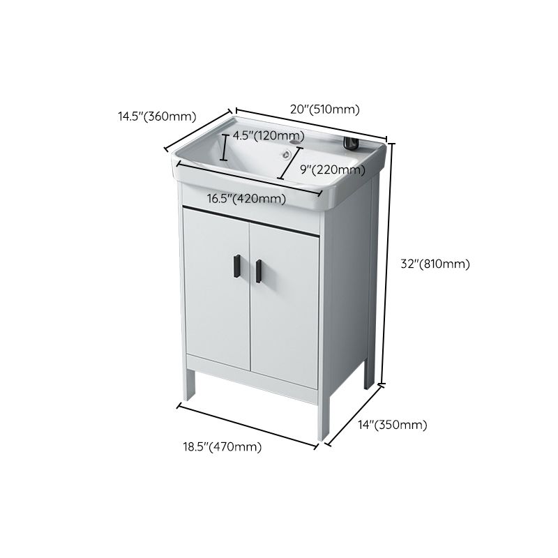 Aluminum Bathroom Vanity Modern Bathroom Vanity Set for Bathroom