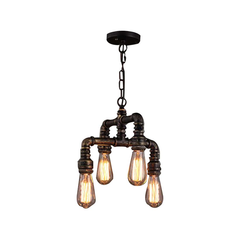 Stile caratteristico industriale Led Isola sospesa Light per la sala da pranzo del bar