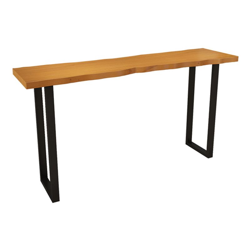 Modern 1/2/4/5/7/9 Pieces Counter Set Rectangle Wood and Metal Bar Table Set