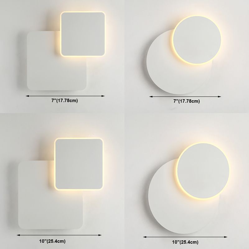 Lámpara de montaje en la pared LED lámpara de aplastador de pared de la noche de la noche del interior de la noche