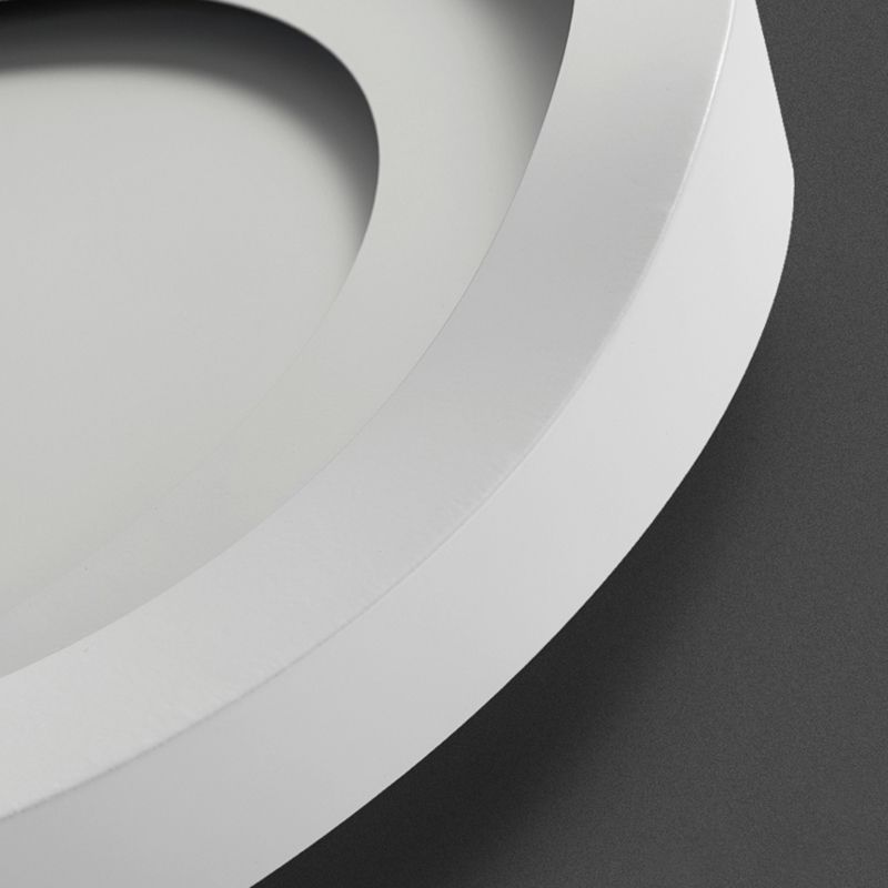 Nordic Style Ceiling Light Fixture White Flush Mount for Living Room