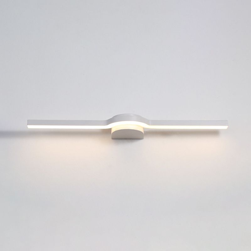 Metal Thin Vanity Wall Sconce Modern Style 1 Light Vanity Lighting Fixtures
