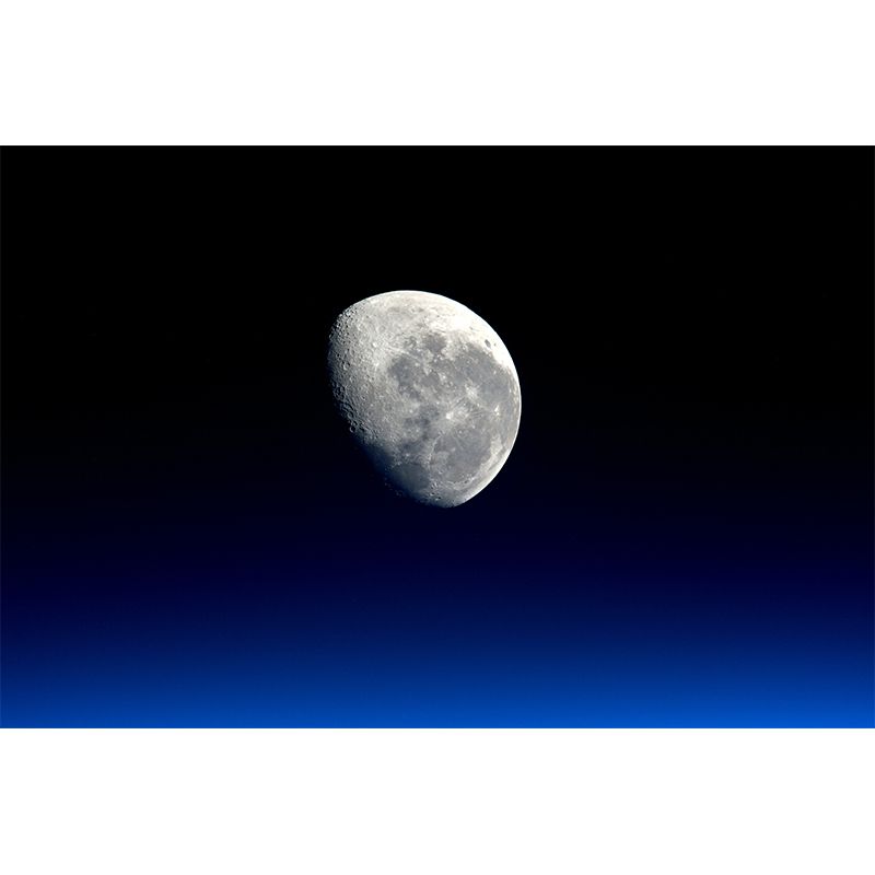 Modern Style Photography Mural Wallpaper Moon Indoor Wall Mural