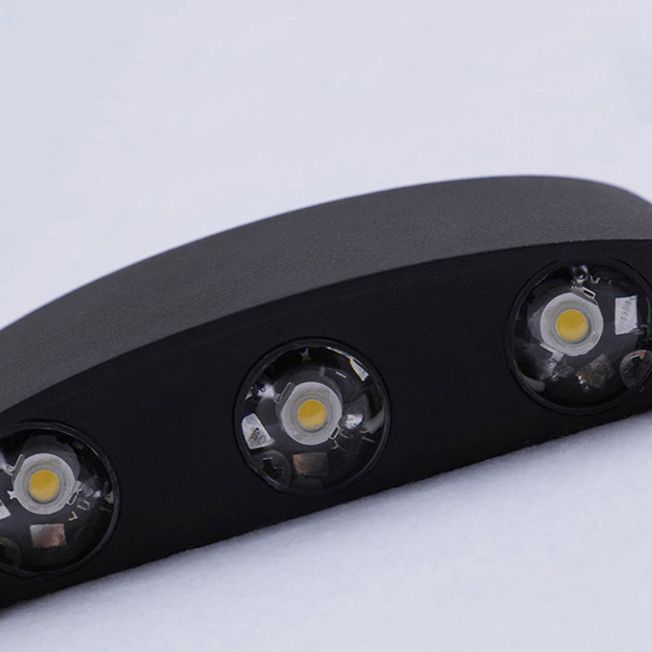 Nordic Style Iron Wall Light Modern Waterproof LED Wall Lamp for Corridor