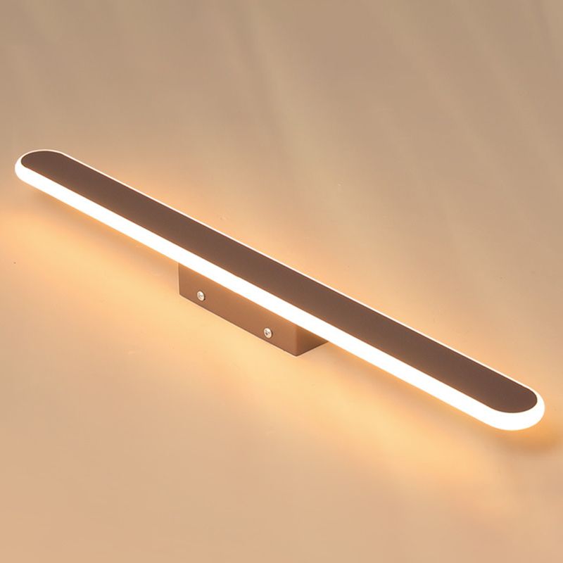 Koffieafwerking Barvormige inbouwlamp Minimalisme Metalen LED-plafondgemonteerd licht voor gang