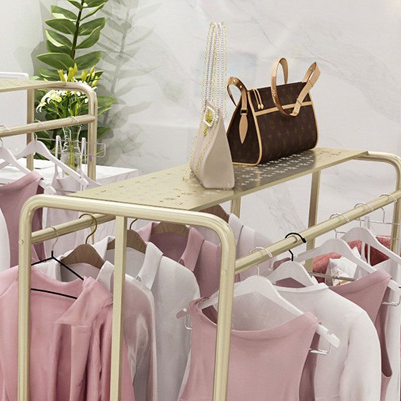 Simple Clothes Hanger Solid Color Metal Coat Rack for Living Room