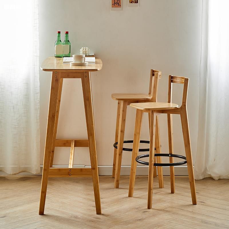 Contemporary Style Rectangle Bar Set 1/2/3 Pieces Pub Dining Set for Dining Room