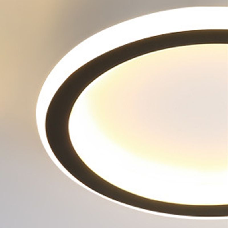 Ultra-Thin Flush Mount Ceiling Light Fixture Modern Minimalist Style Acrylic Flush Ceiling Lights