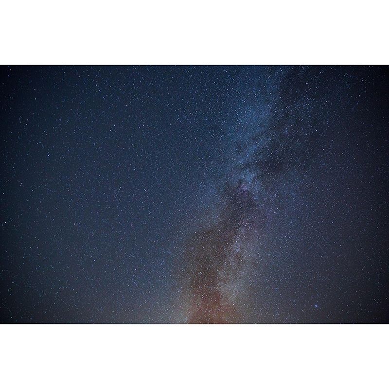 Contemporary Universe Mural Wallpaper Mildew Resistant for Sleeping Room Decor