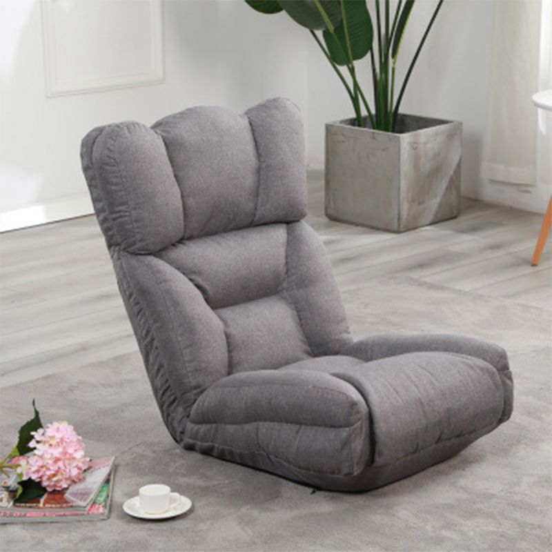 Modern Armless Chair, Cotton Blend Upholstered Accent Chair, 20"(W) X 23"(D) X 33"(H)