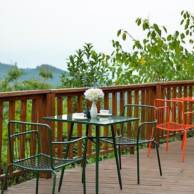 Modern 1/3/4/5 Pieces Bistro Set Metal Dining Bistro Set for Outdoor