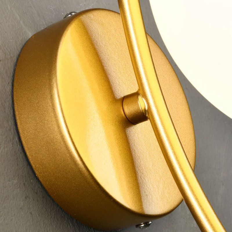 Globe Clear Glass Shade Sconce Light Creative Modern Wall Light Seguit Light Light