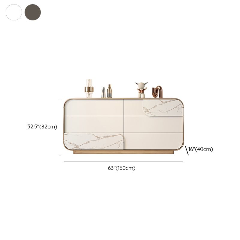 15.6-inch W Storage Chest Dresser Contemporary Solid Wood Dresser