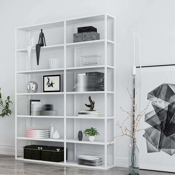 Moderner Stil offener Bücherregal Metal Etagere Bücherregal für Büro