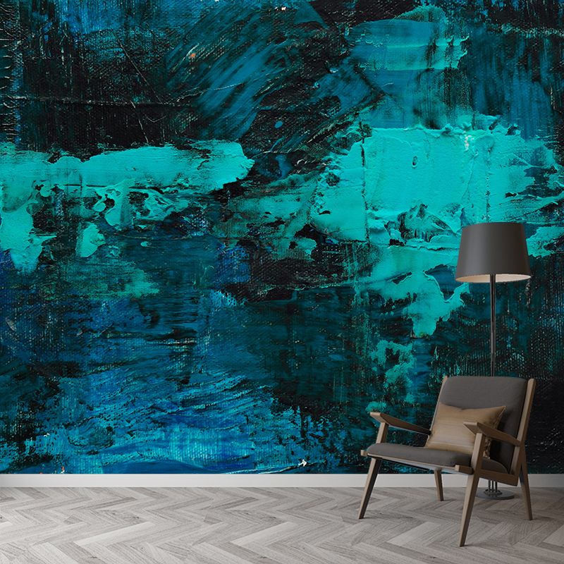 Environmental Abstract Mural Mildew Resistant Wallpaper for Room