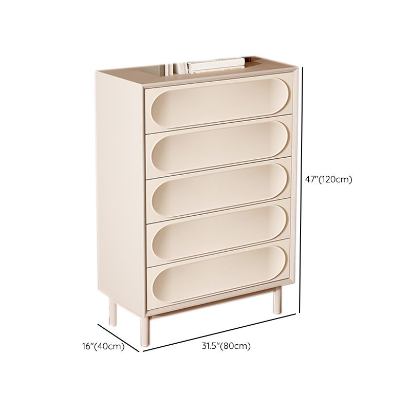 Wooden Storage Chest Dresser Contemporary Dresser with Drawers