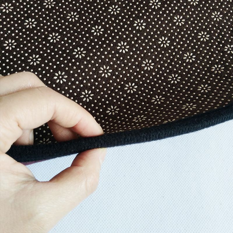 Steed blauw-gele Marokkaans tapijten polypropyleen quatrefoil patroon tapijt niet-slip achteruitgang huisdiervriendelijke vlekbestendig kleed voor kamer