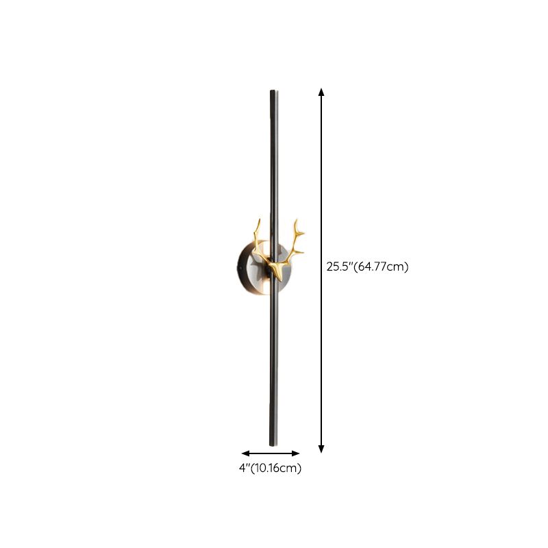 Modern Wall Light Fixture Metal 1 Light Wall Mounted Lighting for Dining Room