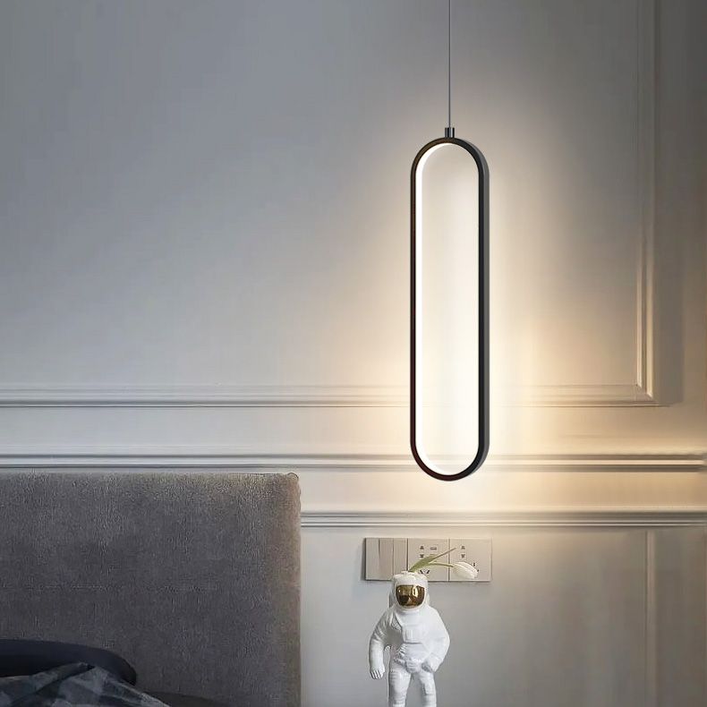 Hanging Light Fixture Nordic LED Hanging Pendant Light for Bedroom