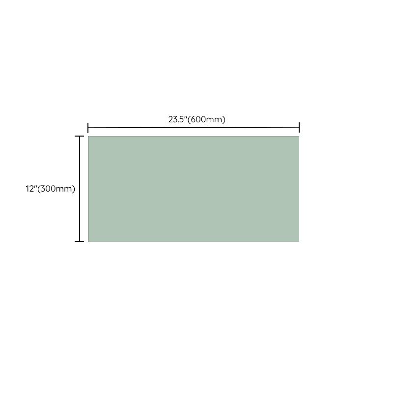 11.81"x11.81"/7.87"x23.62"/11.81"x23.62" Singular Patterned Tile for Floor