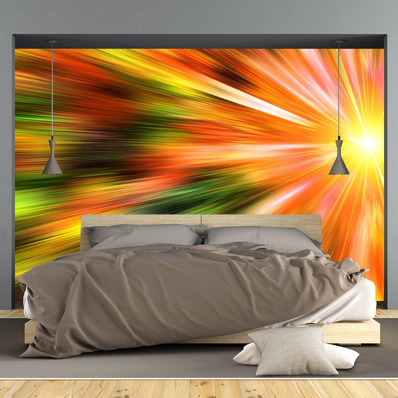 Stain Resistant Abstract Pattern Mural Wallpaper Decorative Wall Art for Room