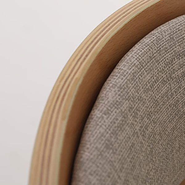 Contemporary Metal Barstool Faux Leather Counter Stool With Chrome Base