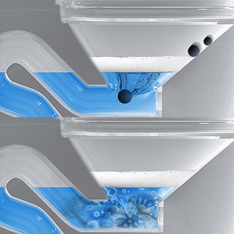 Foot Sensor White Floor Standing Bidet Water Pressure Control Bidet