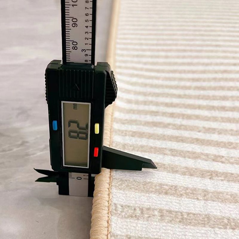 Contemporary Area Rug Contrast Striped Rectangle Indoor Rug Adults Stain Resistant Carpet