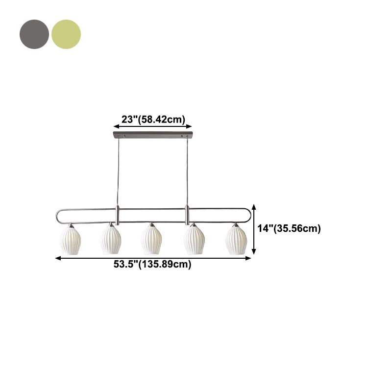 Simple Island Lighting Fixture Modern Style Pendant Lighting Fixture