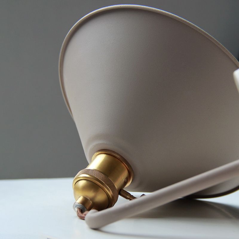 Clad Cone Light Industrial Style 1 Light Metal Wall Sconce Light Fixture