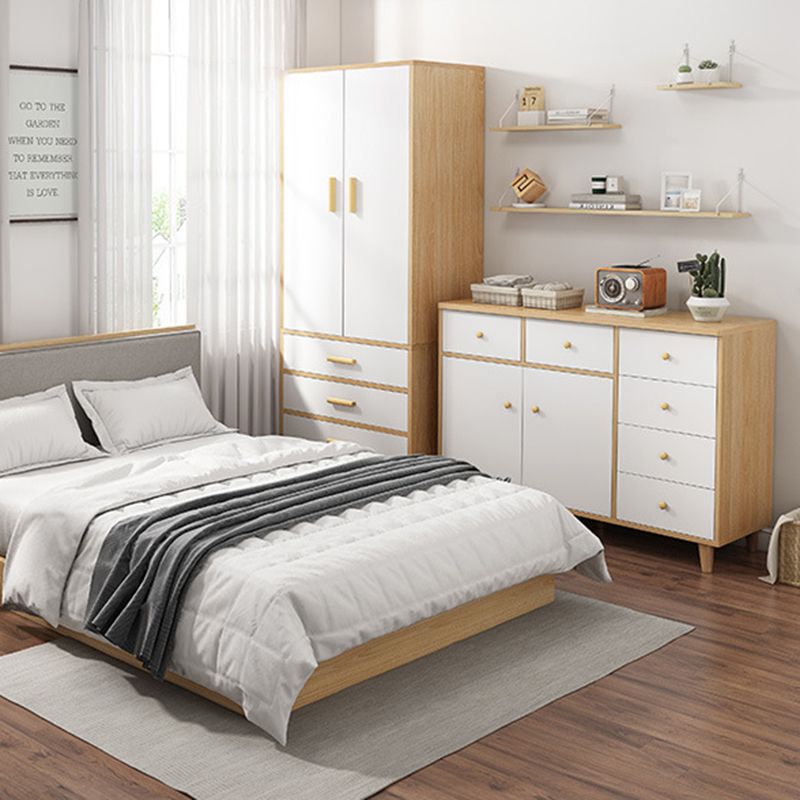 14.82-inch Width Modern Storage Chest Manufactured Wood Dresser