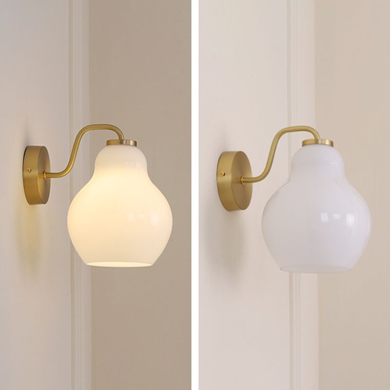 Glass Geometric Wall Sconce Lights Modern Style Multi Lights Wall Mounted Lamps