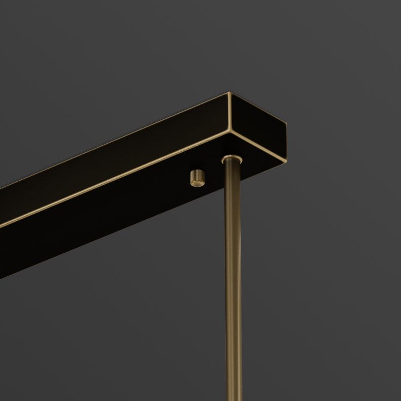 Pendante île en forme d'île d'île contemporaine en forme de cube pour la cuisine