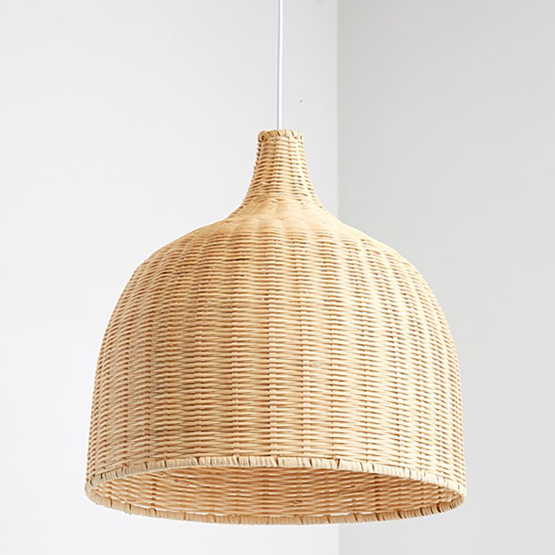 Modern Rattan Hanging Light Simplicity Pendent Lighting Fixture for Restaurant