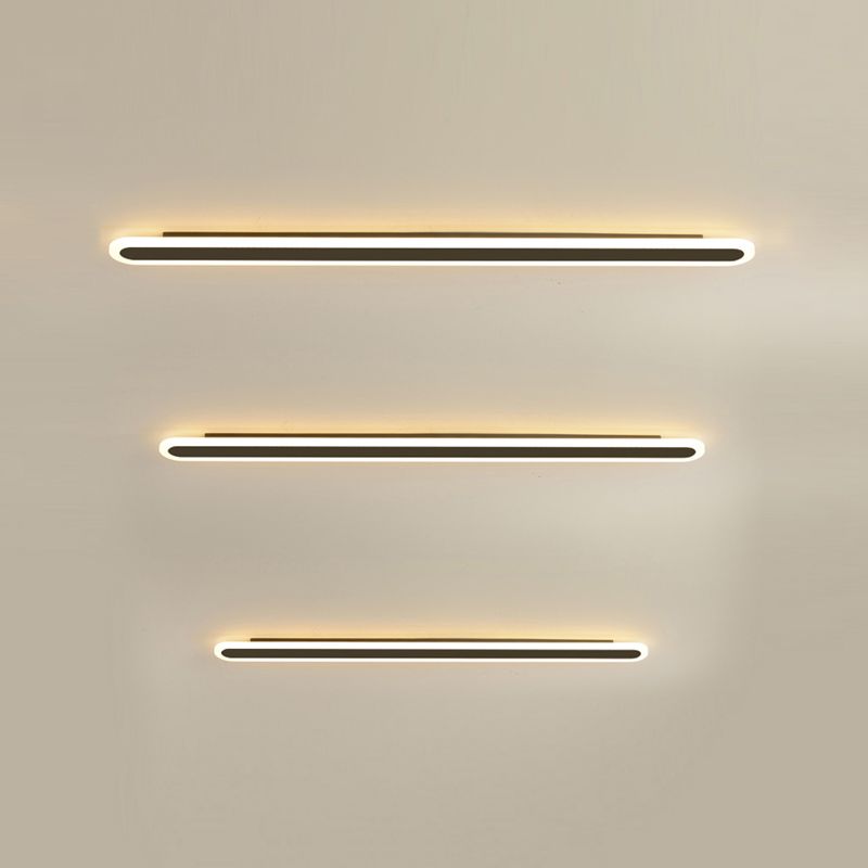 Sitting Room Wall Sconce Modern Acrylic Metal Led Simple Wall Mounted Light Fixture