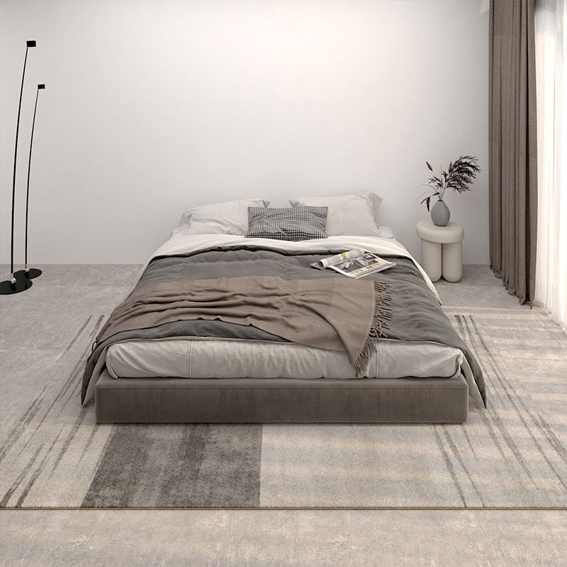 Modern Geometric Print Rug Multi Colored Polypropylene Indoor Rug Non-Slip Stain-Resistant Area Rug for Bedroom