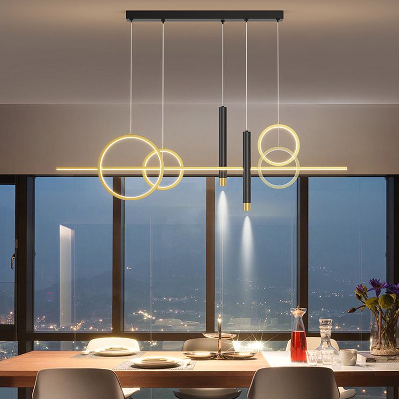 Nordic Island Light Modern Style LED LAMP LAMPITURA para comedor