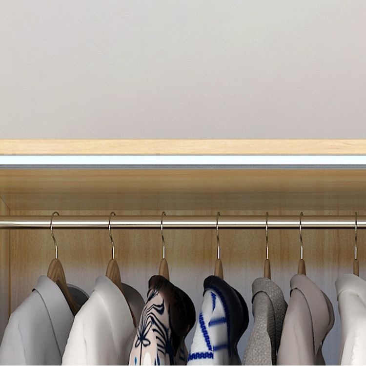 Modern Style Wardrobe Armoire Engineered Wood Wardrobe Cabinet for Home