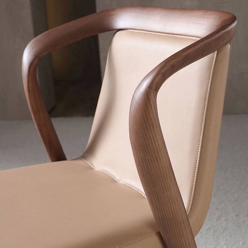 Dining Room Contemporary Side Chair Solid Wood Upholstered Dining Chair