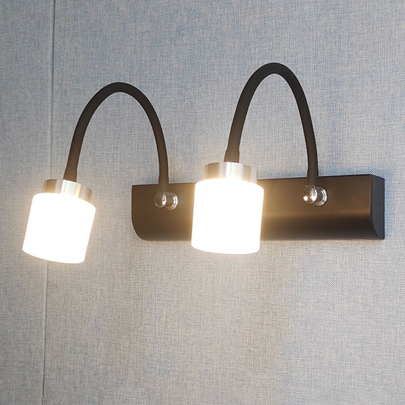 Modern Simple Mirror Lamp Fixture Flexible Makeup Mirror Lamp for Bathroom Washroom