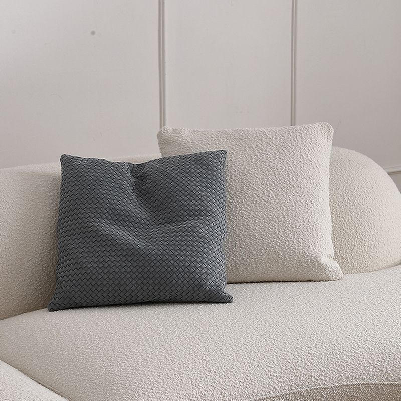 Fabric Scandinavian Curved Sectional 27.55" High Sectional Sofa