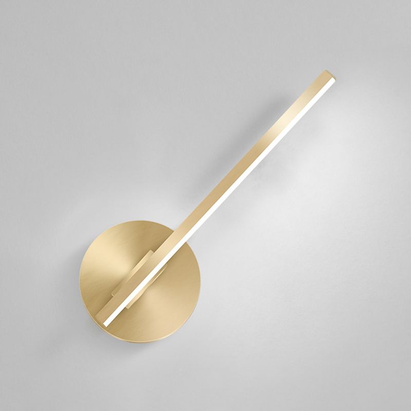 Pivoting Wall Lamps Simplicity Metal 1 Light Wall Light Sconces